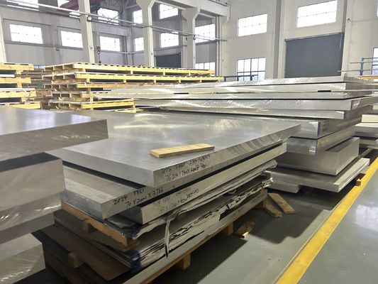 Özelleştirilebilir Havacılık 7075 T7351 Alüminyum Plak Hava Duruma Direnci